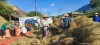 Bản Đông Pao 2 đẩy nhanh tiến độ thu hoạch lúa mùa