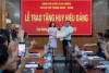Lễ trao tặng huy hiệu 30 tuổi Đảng của Chi bộ Văn phòng HĐND – UBND huyện Tam Đường
