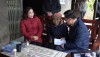 Đồng chí Nguyễn Ngọc Vinh - Uỷ viên Ban Thường vụ Tỉnh uỷ, Chủ nhiệm Uỷ ban Kiểm tra Tỉnh ủy thăm, tặng quà tết tại huyện Tam Đường