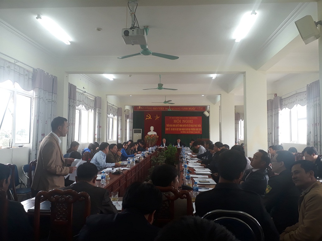 Huyện Tam Đường triển khai nghị quyết HĐND huyện về nhiệm vụ phát triển kinh tế xã hội