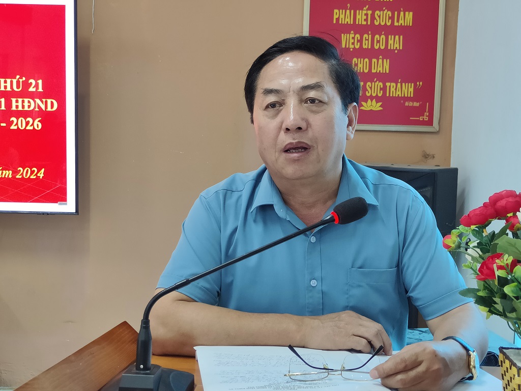 Đoàn đại biểu HĐND tỉnh, huyện tiếp xúc cử tri 2 xã Khun Há, Bản Hon