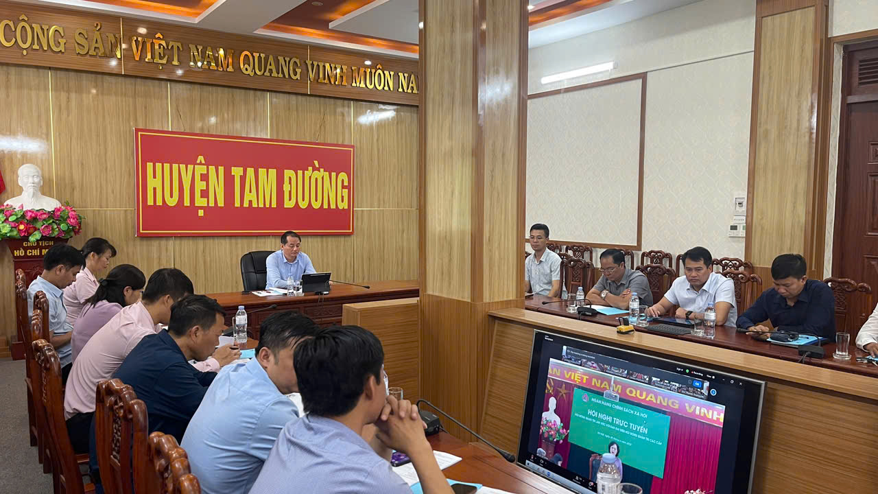 Hội nghị trực tuyến Hội đồng quản trị Ngân hàng Chính sách xã hội Việt Nam làm việc với Ban Đại diện Hội đồng quản trị các cấp