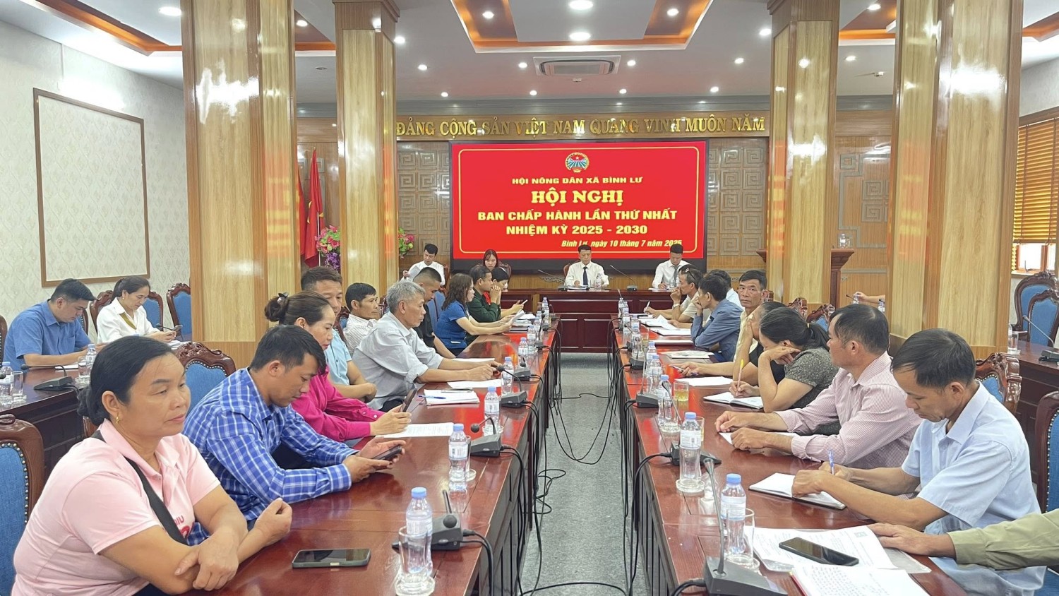 Hội nghị lần thứ nhất Hội Nông dân xã Bình Lư, khóa I, nhiệm kỳ 2025 -2030